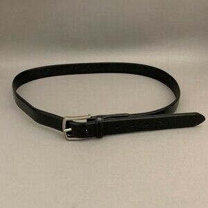 Tommy Hilfiger Men's Belt Black Synthetic Leather Size 42 NWOT